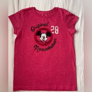 Disney Parks Mickey Mouse Club The Original Mouseketeer T-Shirt Size: LG (10/12)